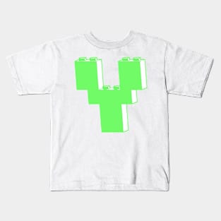 THE LETTER Y by Customize My Minifig Kids T-Shirt